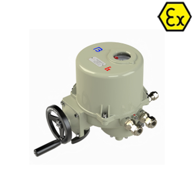 ГЗ-ОФВ(К/М) Электроприводы четвертьобор. Exd