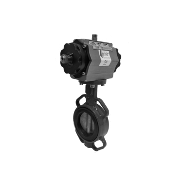 Затвор поворотный ABRA BUV-VF826D с пневмоприводом